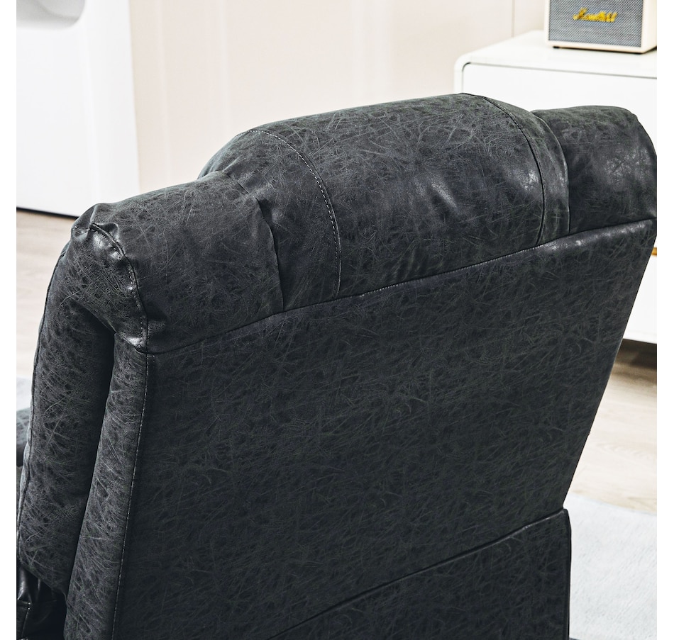 Image 934860_ALTMORE8.jpg, Product 934-860 / Price $449.99, HOMCOM Manual Recliner Chair with Footrest Side Pockets Steel Frame Black from HOMCOM on TSC.ca's Home & Garden department