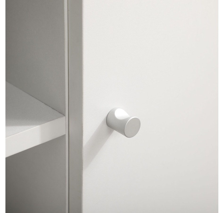 Image 934868_ALTMORE7.jpg, Product 934-868 / Price $139.99, HOMCOM TV Cabinet Stand for TVs up to 55" with Shelves and Doors, White from HOMCOM on TSC.ca's Home & Garden department