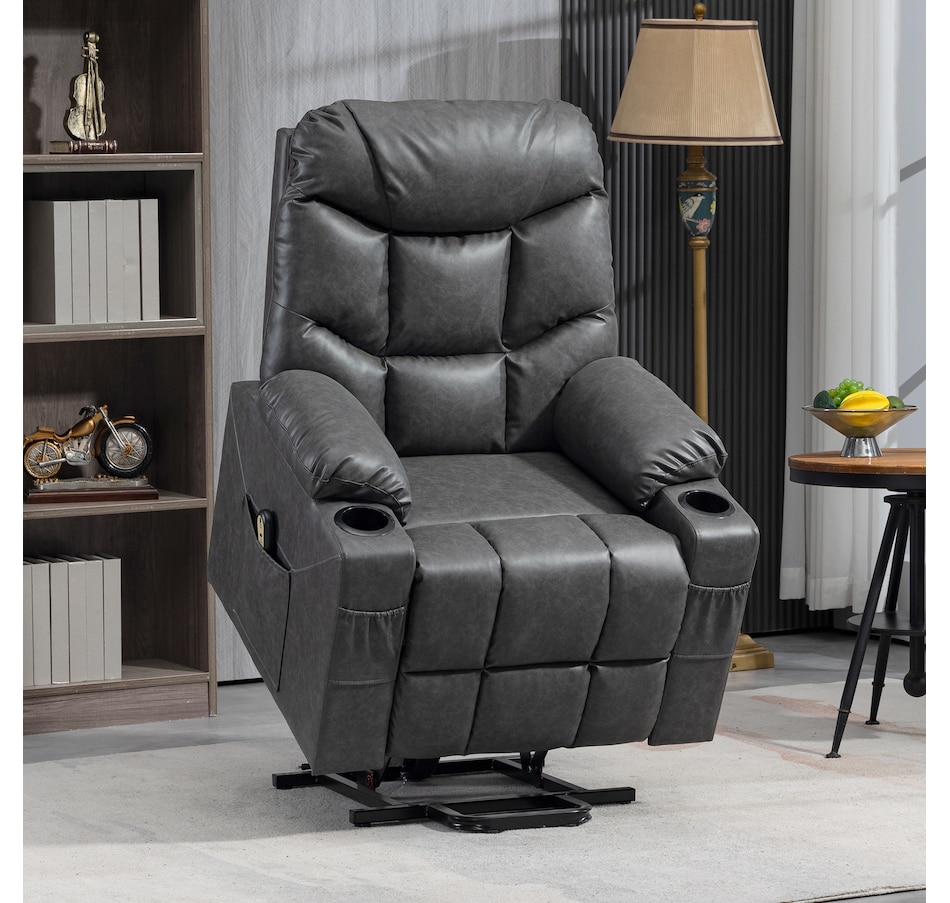Image 934878_ALTMORE1.jpg, Product 934-878 / Price $529.99, HOMCOM Power Lift Chair, Recliner Chair with Cup Holders, Easy to Assemble from HOMCOM on TSC.ca's Home & Garden department