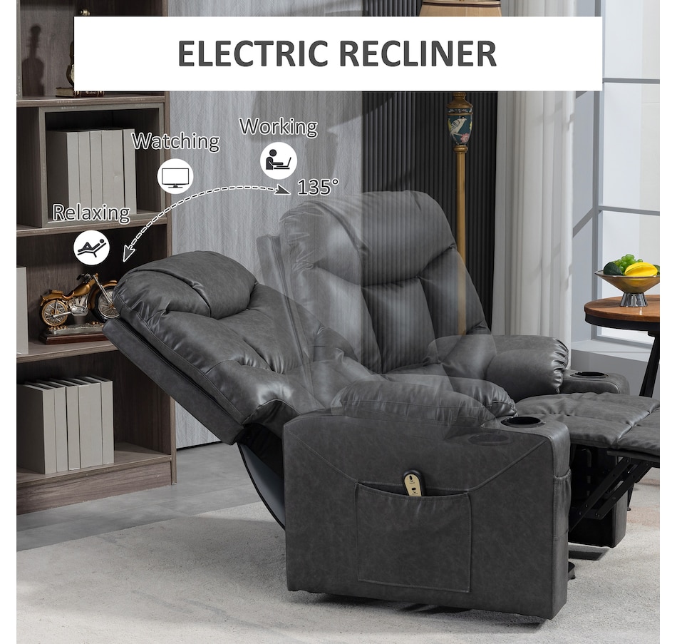 Image 934878_ALTMORE4.jpg, Product 934-878 / Price $529.99, HOMCOM Power Lift Chair, Recliner Chair with Cup Holders, Easy to Assemble from HOMCOM on TSC.ca's Home & Garden department