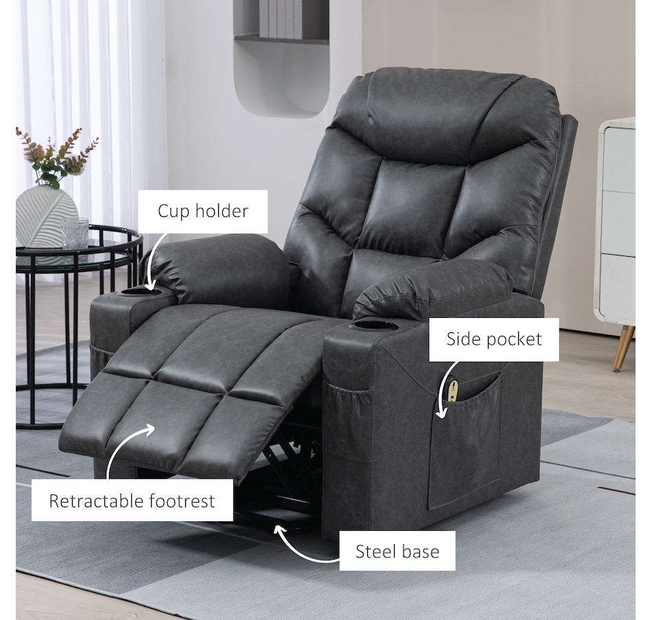 Image 934878_ALTMORE7.jpg, Product 934-878 / Price $529.99, HOMCOM Power Lift Chair, Recliner Chair with Cup Holders, Easy to Assemble from HOMCOM on TSC.ca's Home & Garden department