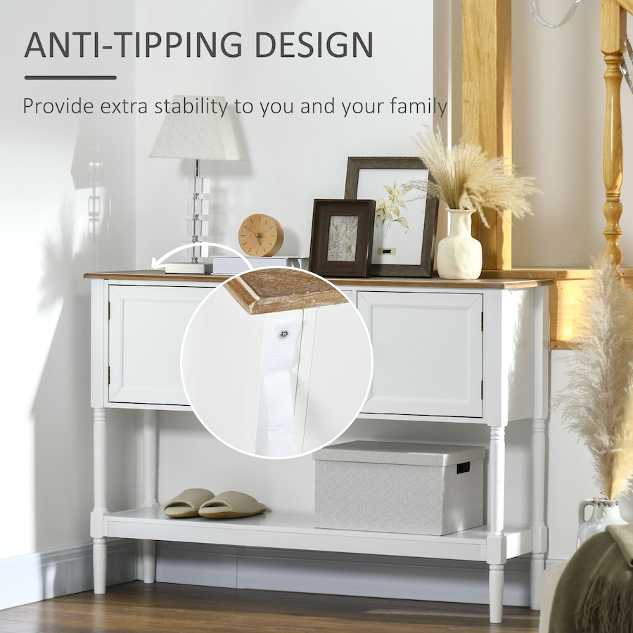 Image 934899_ALTMORE5.jpg, Product 934-899 / Price $186.99, HOMCOM Console Table with 2 Drawers and Cabinets Retro Sofa Table from HOMCOM on TSC.ca's Home & Garden department