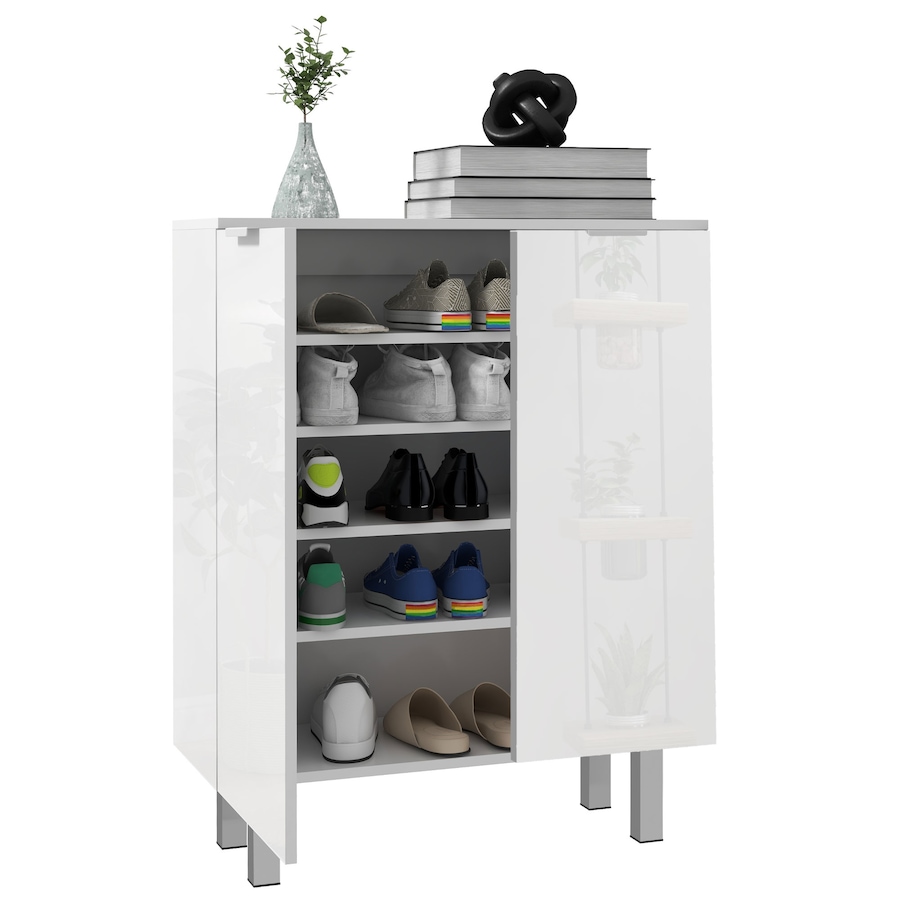 Image 934926.jpg, Product 934-926 / Price $139.99, HOMCOM Shoe Cabinet, High Gloss Shoe Storage Cabinet, White from HOMCOM on TSC.ca's Home & Garden department