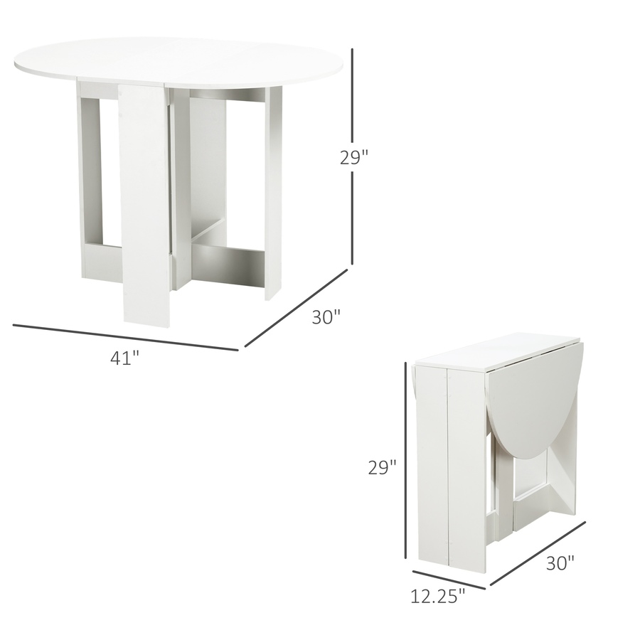 Image 934941_ALTMORE2.jpg, Product 934-941 / Price $99.99, HOMCOM Folding Drop Leaf Dining Table Foldable Bar Table for Small Kitchen from HOMCOM on TSC.ca's Home & Garden department