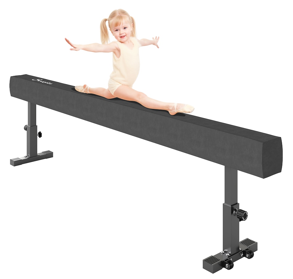 Image 934943.jpg, Product 934-943 / Price $129.99, Soozier Adjustable Balance Beam Gymnastics Beam with Wheels for 6+ Years from Soozier on TSC.ca's Health & Fitness department