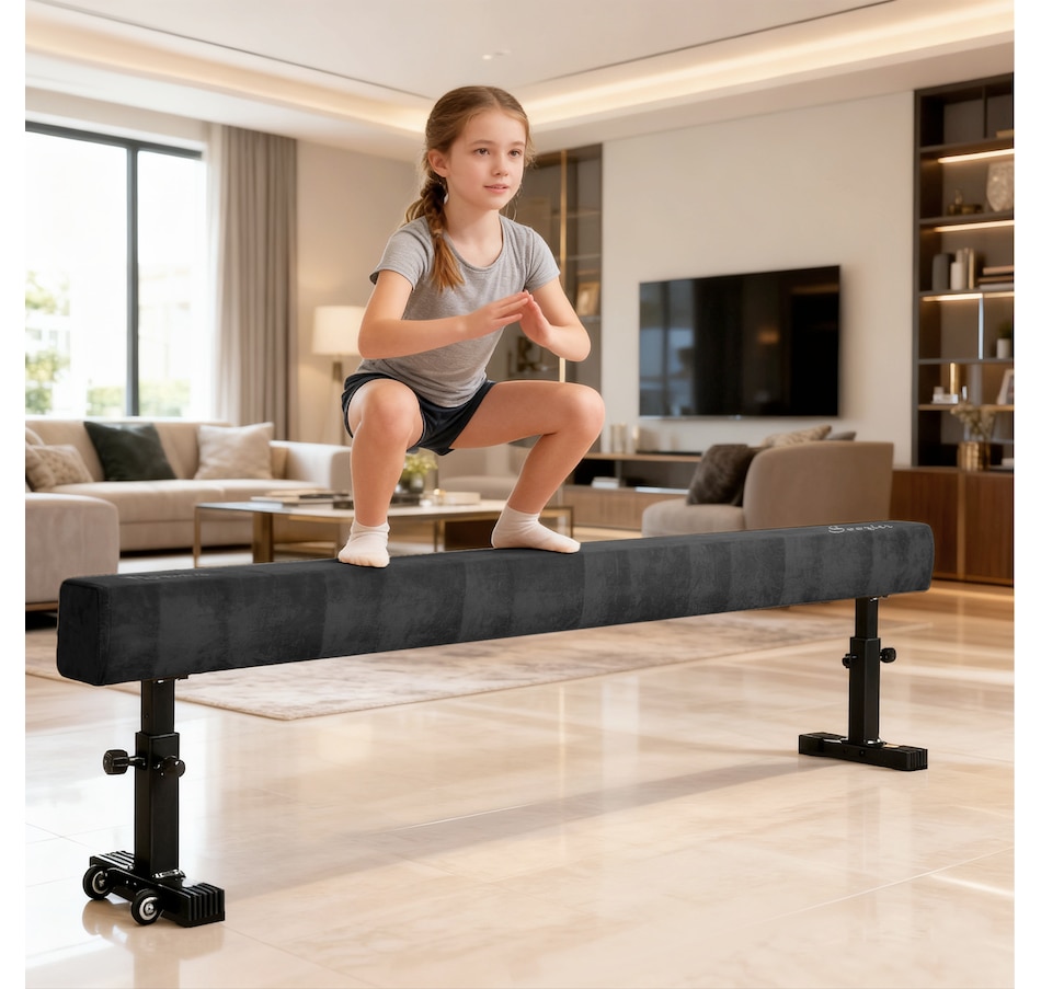 Image 934943_ALTMORE7.jpg, Product 934-943 / Price $129.99, Soozier Adjustable Balance Beam Gymnastics Beam with Wheels for 6+ Years from Soozier on TSC.ca's Health & Fitness department
