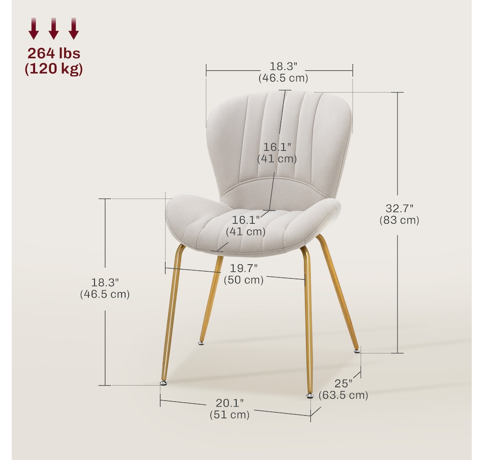 Image 935022_ALTMORE2.jpg, Product 935-022 / Price $349.99, HOMCOM Dining Chairs Set of 4 with Cushioned Backrest from HOMCOM on TSC.ca's Home & Garden department