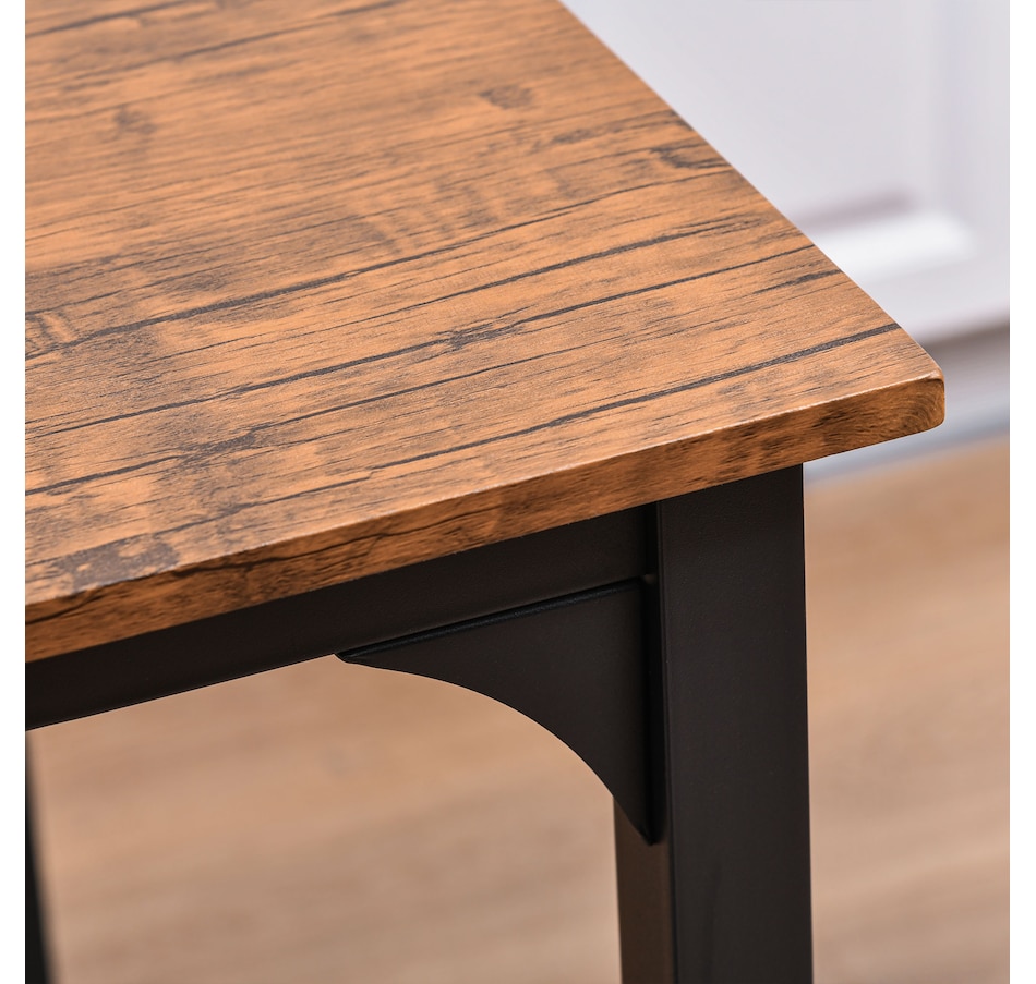 Image 935027_ALTMORE8.jpg, Product 935-027 / Price $219.99, HOMCOM Counter Height Bar Table Set, Industrial Dining Table Set for 4 from HOMCOM on TSC.ca's Home & Garden department