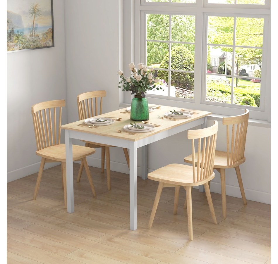 Image 935033_ALTMORE1.jpg, Product 935-033 / Price $129.99, HOMCOM Dining Table Farmhouse Kitchen Table w/ Wood Frame for Dining Room from HOMCOM on TSC.ca's Home & Garden department