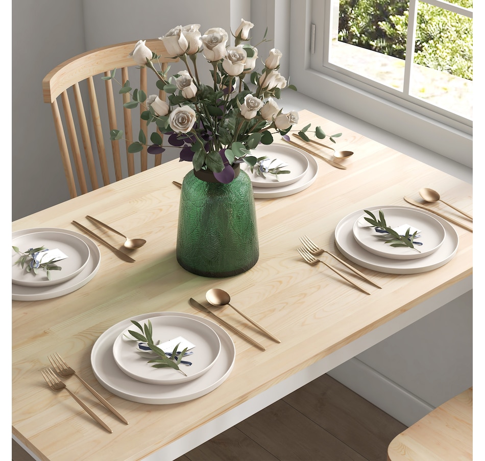 Image 935033_ALTMORE6.jpg, Product 935-033 / Price $129.99, HOMCOM Dining Table Farmhouse Kitchen Table w/ Wood Frame for Dining Room from HOMCOM on TSC.ca's Home & Garden department