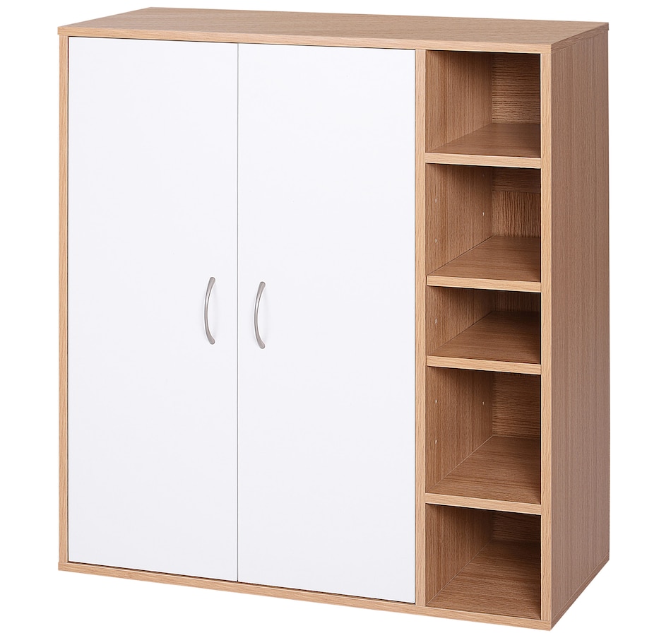 Image 935056.jpg, Product 935-056 / Price $119.99, 35" Free Standing Storage Cabinet Living Room Closet Organizer Adjustable from HOMCOM on TSC.ca's Home & Garden department