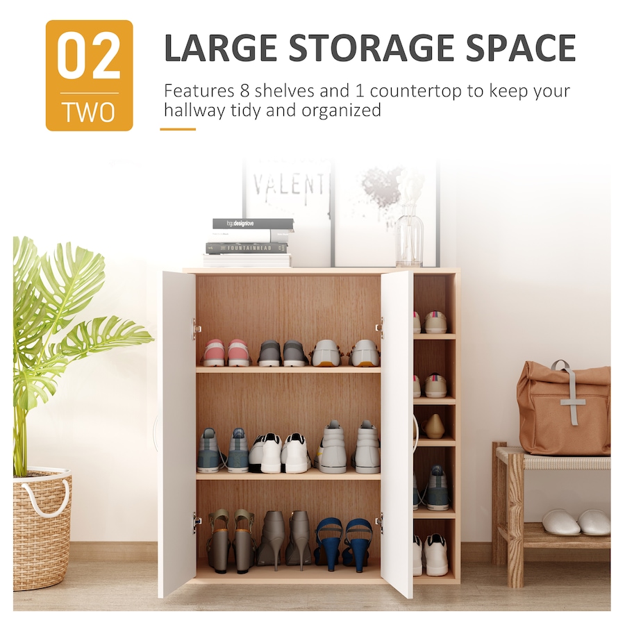 Image 935056_ALTMORE4.jpg, Product 935-056 / Price $140.99, 35" Free Standing Storage Cabinet Living Room Closet Organizer Adjustable from HOMCOM on TSC.ca's Home & Garden department