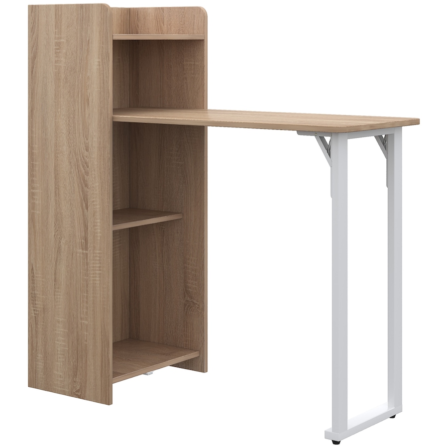 Image 935057.jpg, Product 935-057 / Price $154.99, HOMCOM 2 In 1 Storage Cabinet & Dining Table 4-Tier w/ Drop Leaf Home from HOMCOM on TSC.ca's Home & Garden department