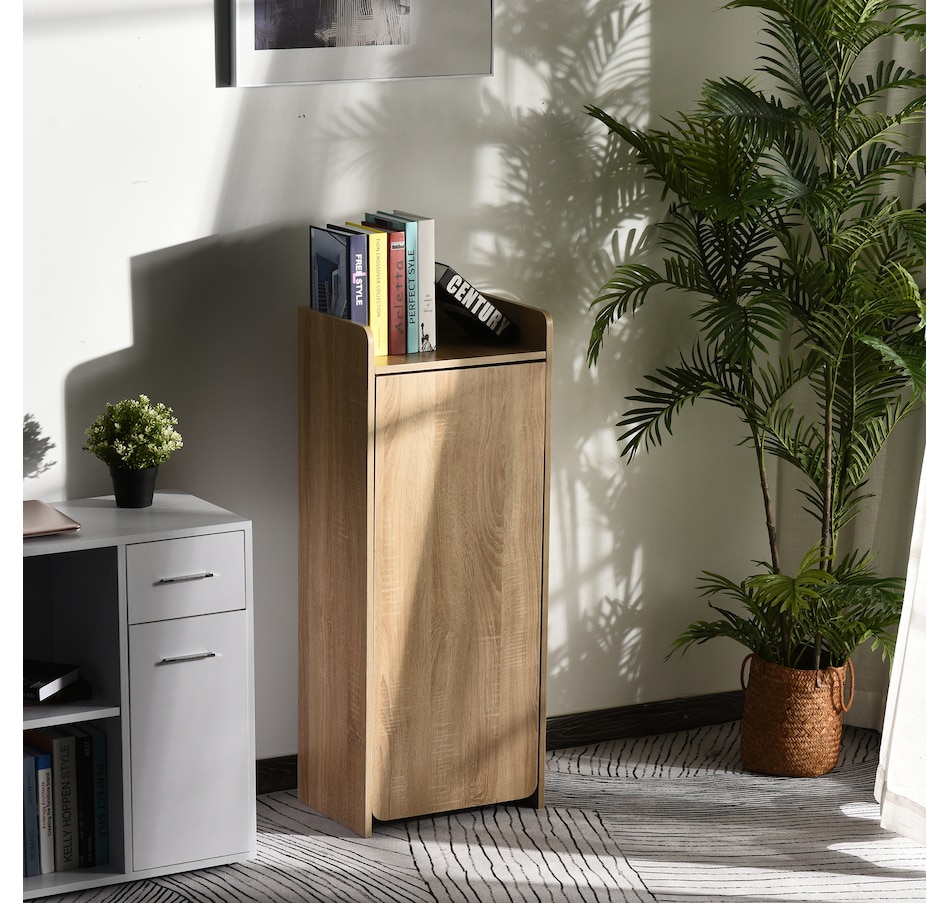 Image 935057_ALTMORE7.jpg, Product 935-057 / Price $154.99, HOMCOM 2 In 1 Storage Cabinet & Dining Table 4-Tier w/ Drop Leaf Home from HOMCOM on TSC.ca's Home & Garden department