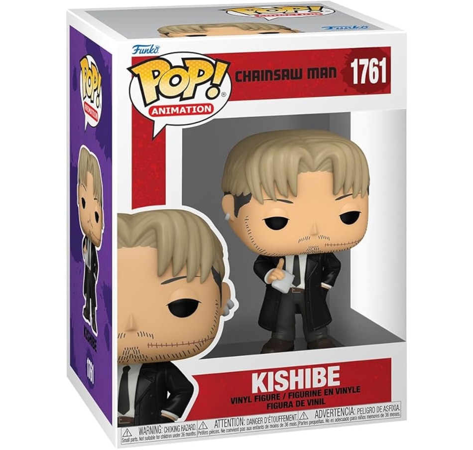 Image 936700.jpg, Product 936-700 / Price $11.97, Funko Pop! Animation: Chainsaw Man - Kishibe from Funko Pop on TSC.ca's Toys & Hobbies department