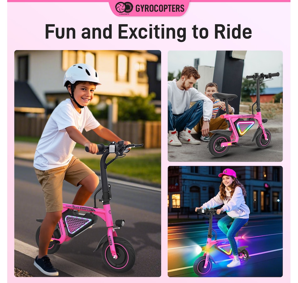 Image 936771_ALTMORE54.jpg, Product 936-771 / Price $299.99, Gyrocopters Radi8 Electric Ride-on | UL 2272 approved | 25 km Range | 25 km/h Speed | Rear Disc Brakes | LED Lights | LCD Display | Anti-theft GPS Tracker from Gyrocopters on TSC.ca's Health & Fitness department