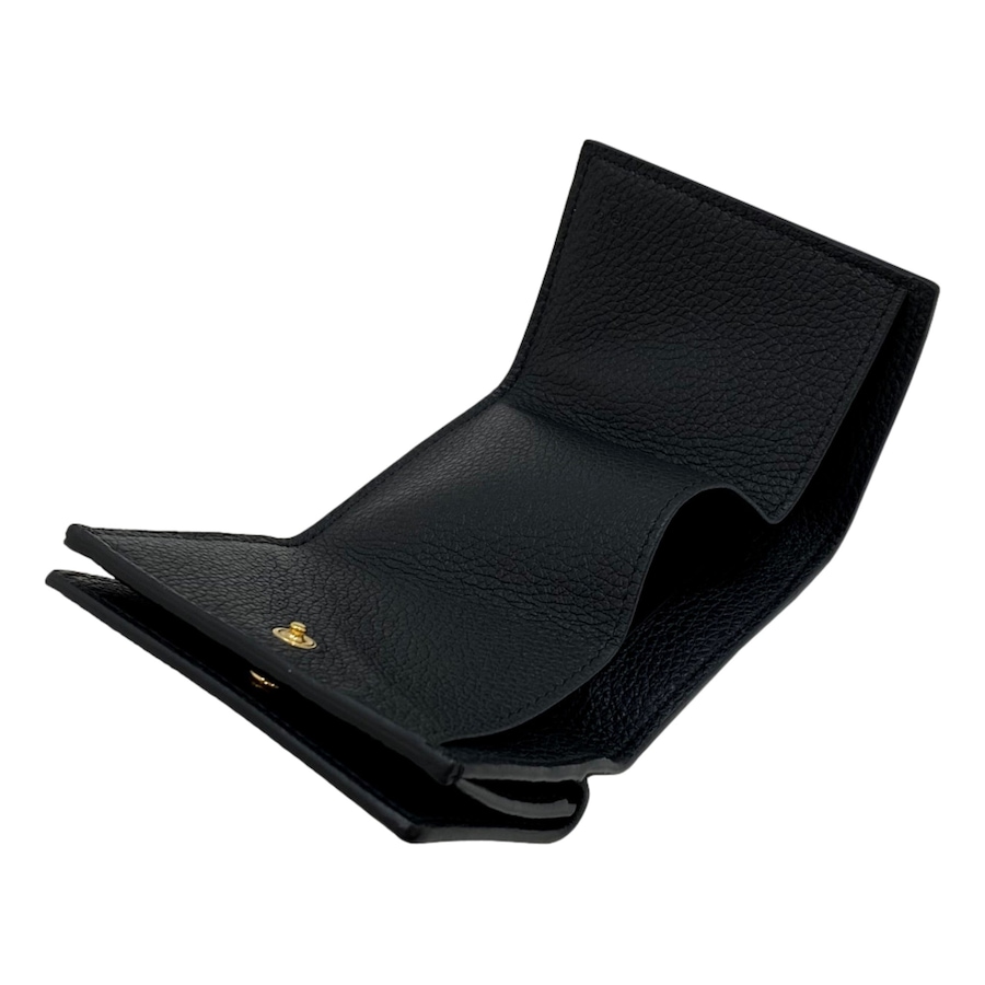 Image 936991_ALTMORE18.jpg, Product 936-991 / Price $1,264.00, Gucci Black Pebbled Leather Tri Fold Wallet Coin Pouch Gold Hardware from Gucci on TSC.ca's Fashion department