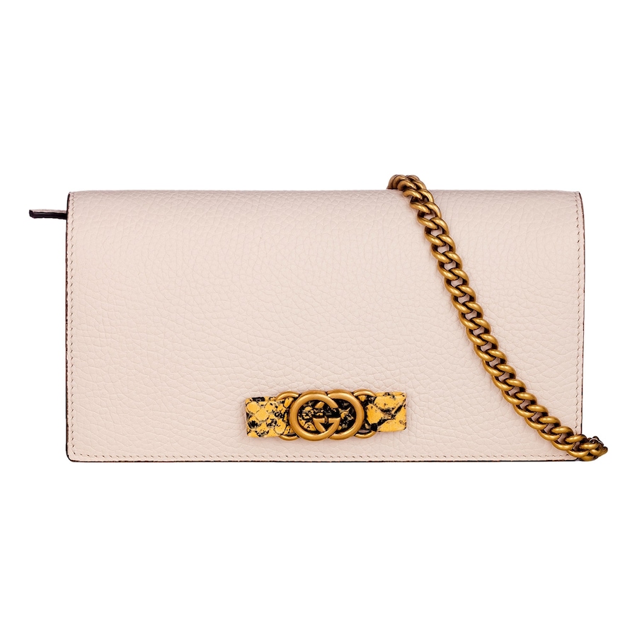 Image 937024_ST01.jpg, Product 937-024 / Price $2,306.00, Gucci Interlocking GG Python Leather Bow Wallet on Chain Light Pink Gold Hardware from Gucci on TSC.ca's Fashion department
