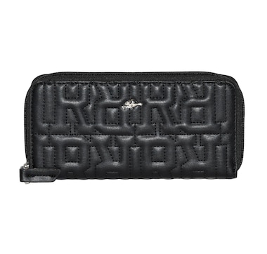 Slim Zipper Round Wallet