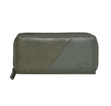 Slim Zipper Round Wallet