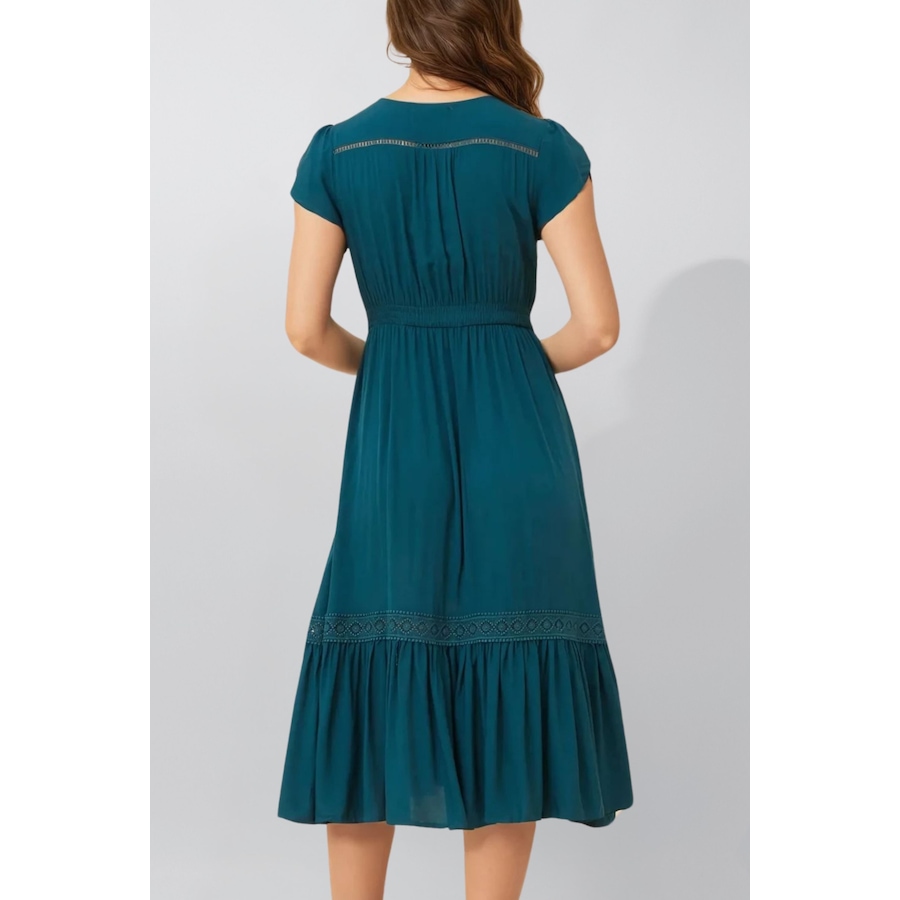 Image 937320_ALTMORE46.jpg, Product 937-320 / Price $49.98, Elise Solid Boho Button Dress from ANNICK on TSC.ca's Fashion department