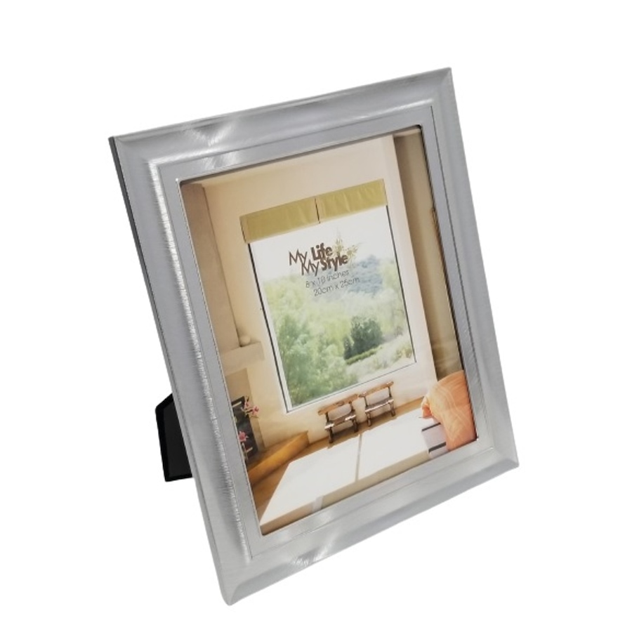 Image 937360.jpg, Product 937-360 / Price $30.00, Aluminium Photo Frame Silver 8x10" from Jiallo on TSC.ca's Home & Garden department