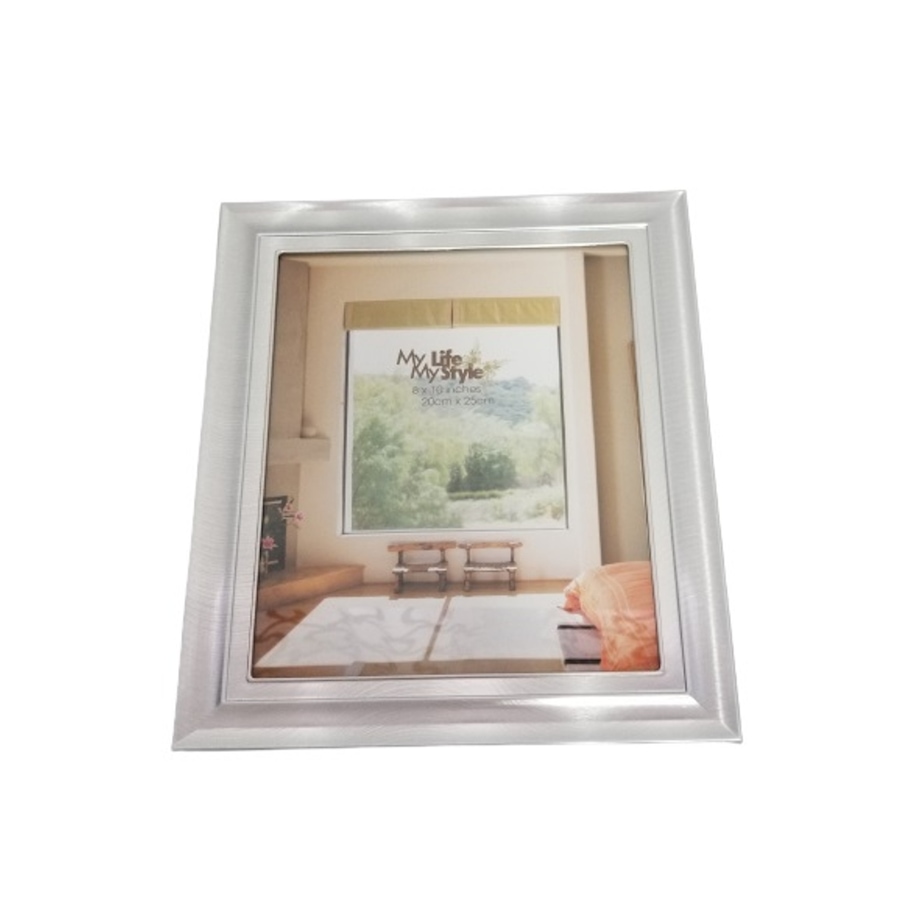 Image 937360_ALTMORE2.jpg, Product 937-360 / Price $30.00, Aluminium Photo Frame Silver 8x10" from Jiallo on TSC.ca's Home & Garden department