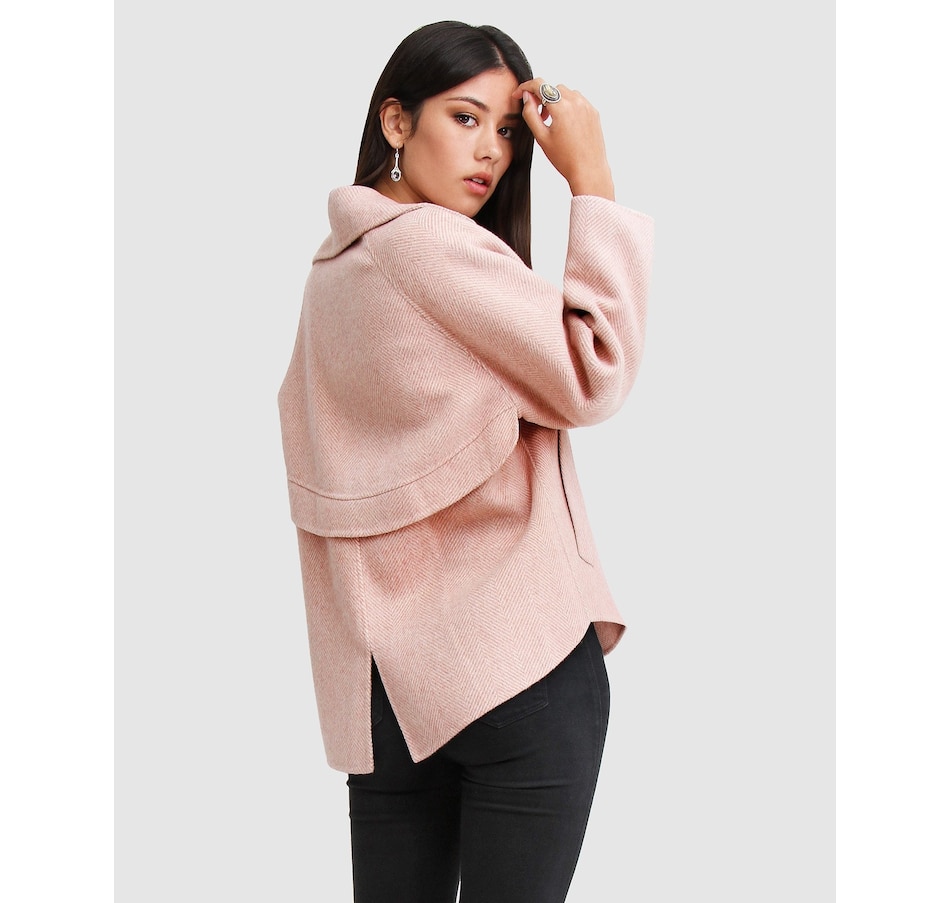 Image 937412_ALTMORE14.jpg, Product 937-412 / Price $124.98 - $187.46, belle & bloom I'm Yours Wool Blend Peacoat from belle & bloom on TSC.ca's Fashion department