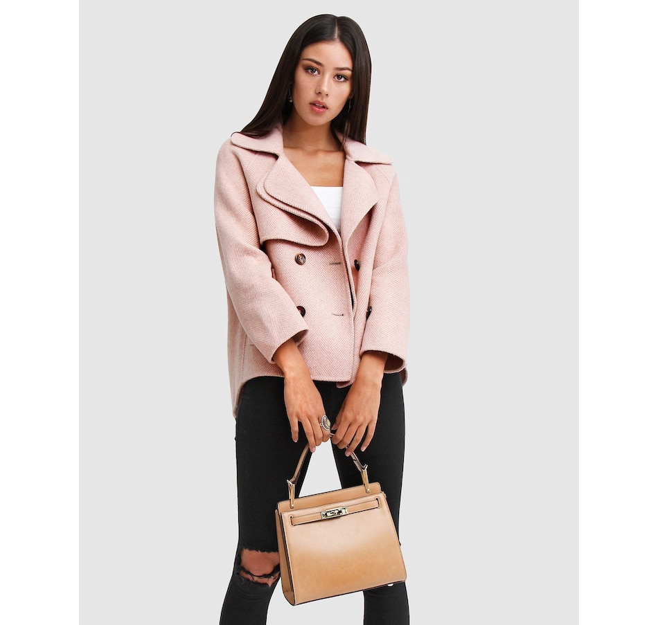 Image 937412_ALTMORE16.jpg, Product 937-412 / Price $124.98 - $187.46, belle & bloom I'm Yours Wool Blend Peacoat from belle & bloom on TSC.ca's Fashion department