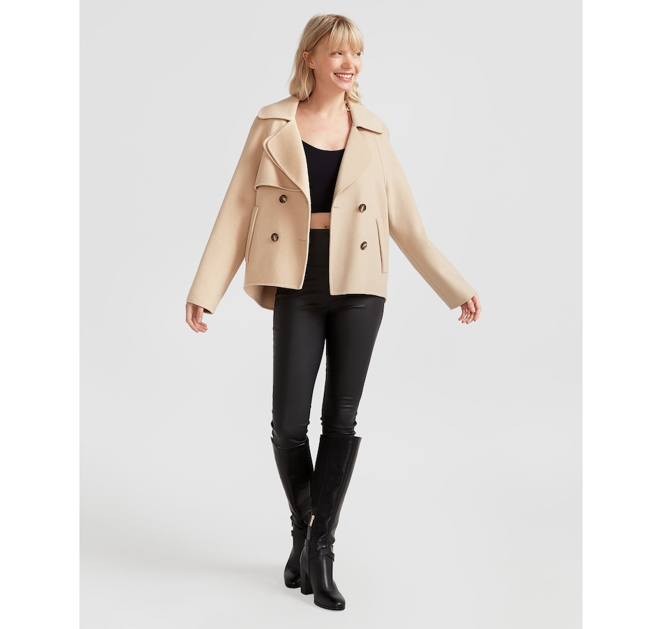 Image 937412_ALTMORE23.jpg, Product 937-412 / Price $124.98 - $187.46, belle & bloom I'm Yours Wool Blend Peacoat from belle & bloom on TSC.ca's Fashion department