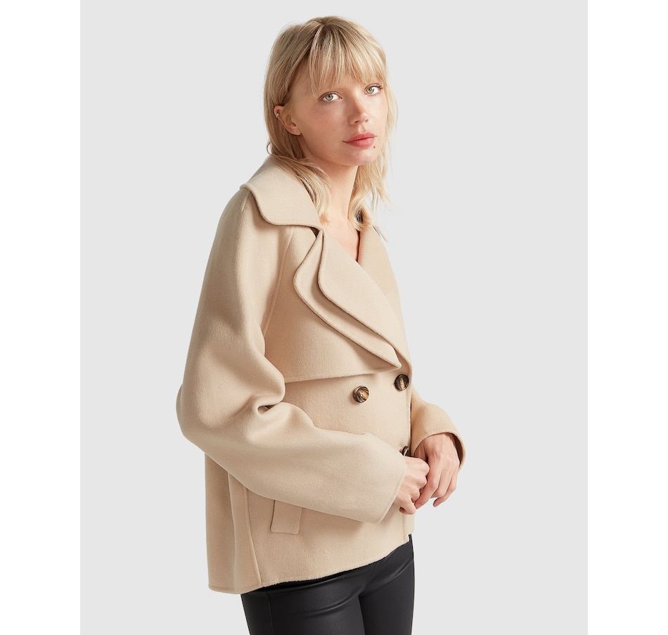 Image 937412_ALTMORE24.jpg, Product 937-412 / Price $124.98 - $187.46, belle & bloom I'm Yours Wool Blend Peacoat from belle & bloom on TSC.ca's Fashion department
