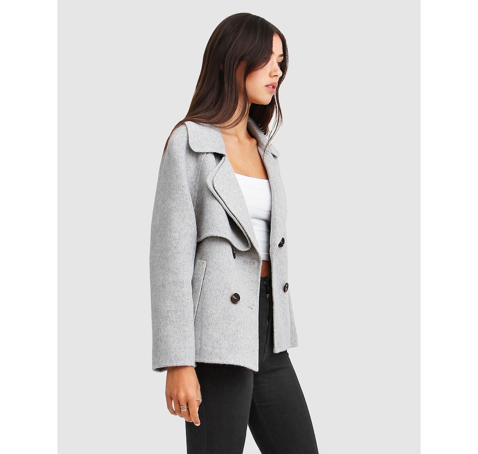 Image 937412_ALTMORE5.jpg, Product 937-412 / Price $124.98 - $187.46, belle & bloom I'm Yours Wool Blend Peacoat from belle & bloom on TSC.ca's Fashion department