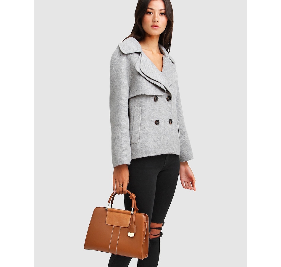 Image 937412_ALTMORE8.jpg, Product 937-412 / Price $124.98 - $187.46, belle & bloom I'm Yours Wool Blend Peacoat from belle & bloom on TSC.ca's Fashion department