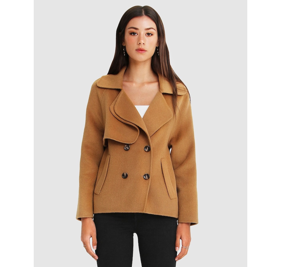 Image 937412_ALTMORE9.jpg, Product 937-412 / Price $124.98 - $187.46, belle & bloom I'm Yours Wool Blend Peacoat from belle & bloom on TSC.ca's Fashion department