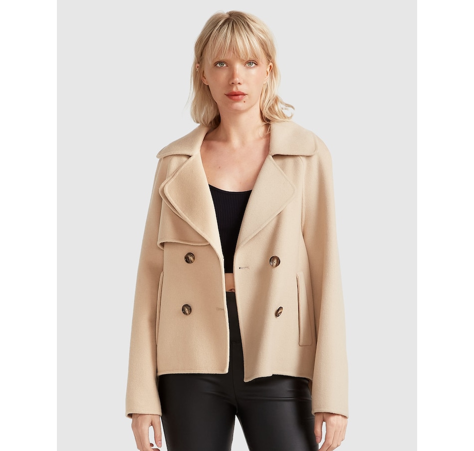 Image 937412_ST06.jpg, Product 937-412 / Price $124.98 - $187.46, belle & bloom I'm Yours Wool Blend Peacoat from belle & bloom on TSC.ca's Fashion department
