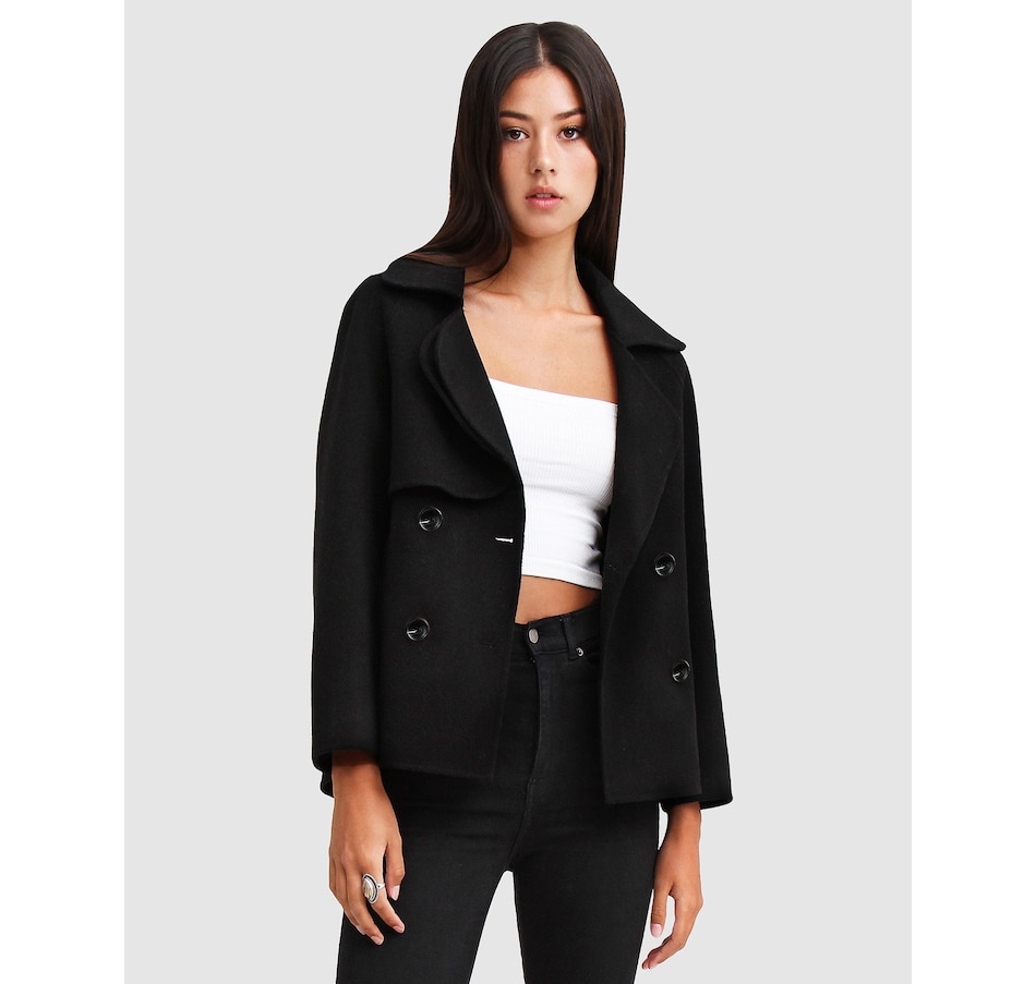Image 937412_ST07.jpg, Product 937-412 / Price $124.98 - $187.46, belle & bloom I'm Yours Wool Blend Peacoat from belle & bloom on TSC.ca's Fashion department
