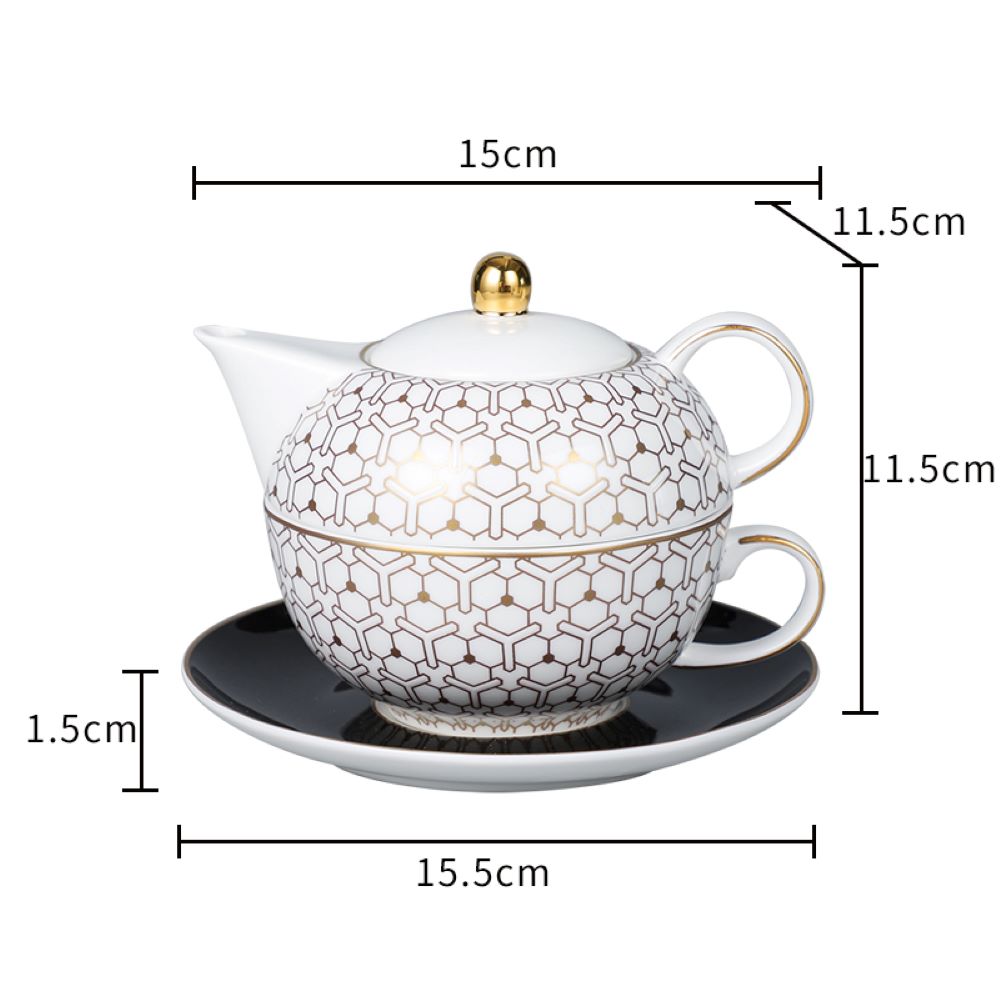 The Whispers of Elegance Tea Service Collection - Tea for one Tea