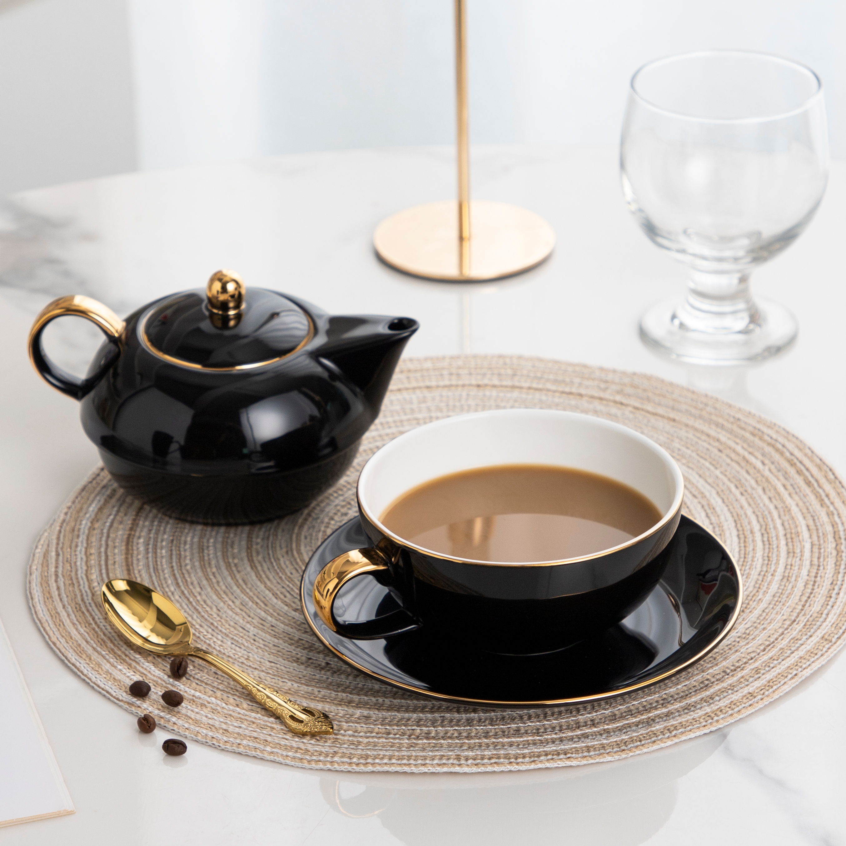 The Whispers of Elegance Tea Service Collection - Tea for one Tea