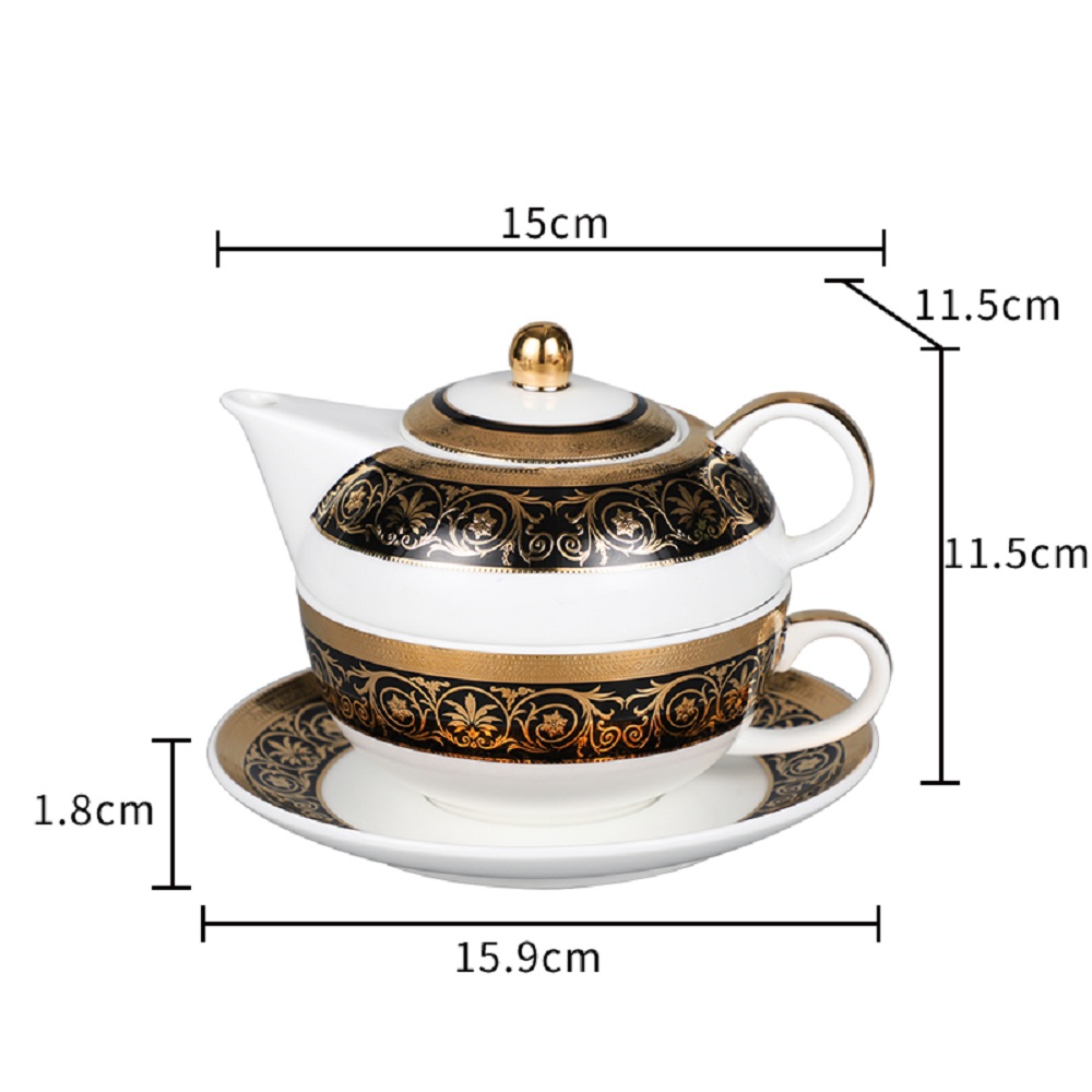 The Whispers of Elegance Tea Service Collection - Tea for one Tea