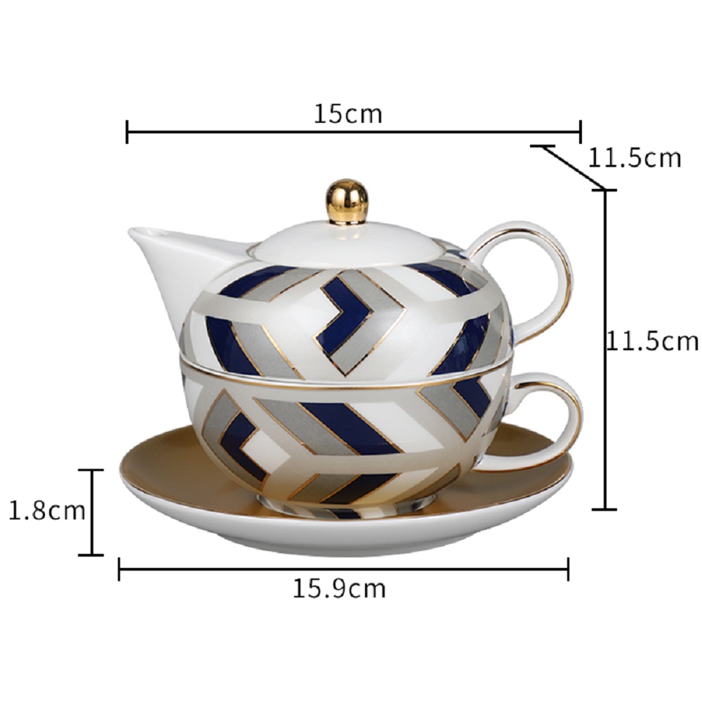 The Whispers of Elegance Tea Service Collection - Tea for one Tea
