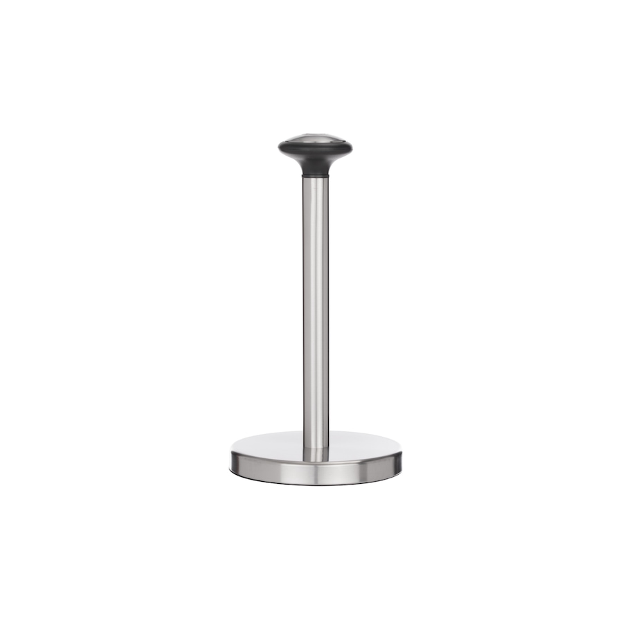 Image 937477.jpg, Product 937-477 / Price $34.00, Jiallo Stainless Steel Paper Towel Holder with Black Knob from Jiallo on TSC.ca's Home & Garden department