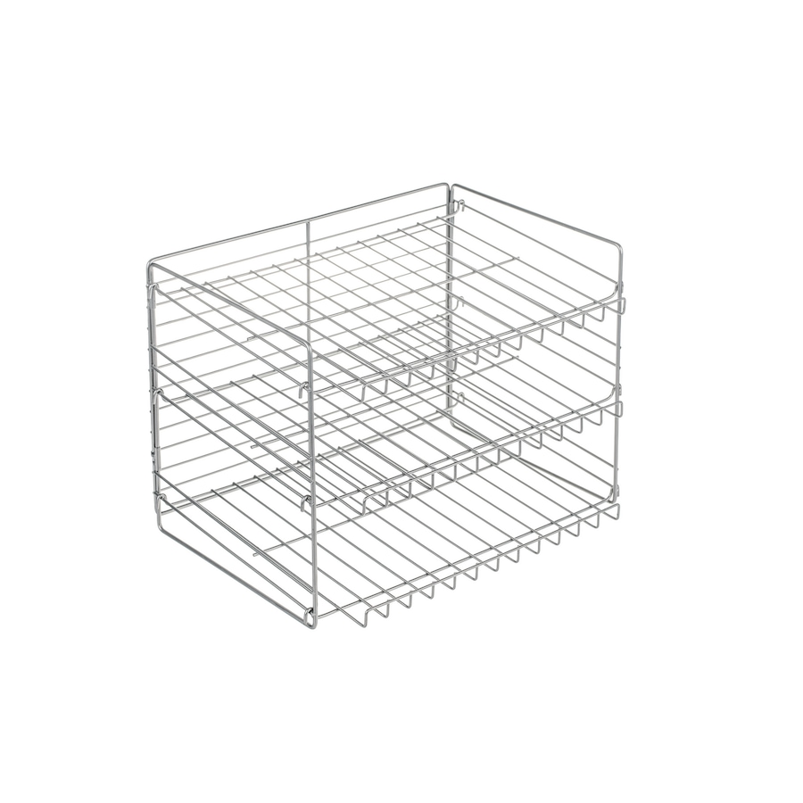 Image 937508.jpg, Product 937-508 / Price $26.00, Iron Wire Storage Rack (Chrome) from Jiallo on TSC.ca's Home & Garden department
