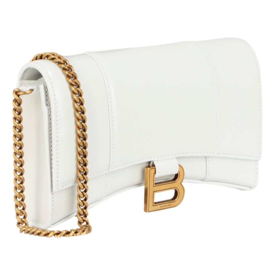 Image 937871_ALTMORE2.jpg, Product 937-871 / Price $2,385.00, Balenciaga Hourglass White Smooth Calfskin Leather Wallet on Chain Crossbody Bag from Balenciaga on TSC.ca's Fashion department