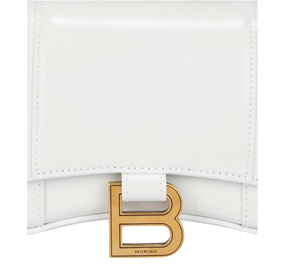 Image 937871_ALTMORE4.jpg, Product 937-871 / Price $2,385.00, Balenciaga Hourglass White Smooth Calfskin Leather Wallet on Chain Crossbody Bag from Balenciaga on TSC.ca's Fashion department