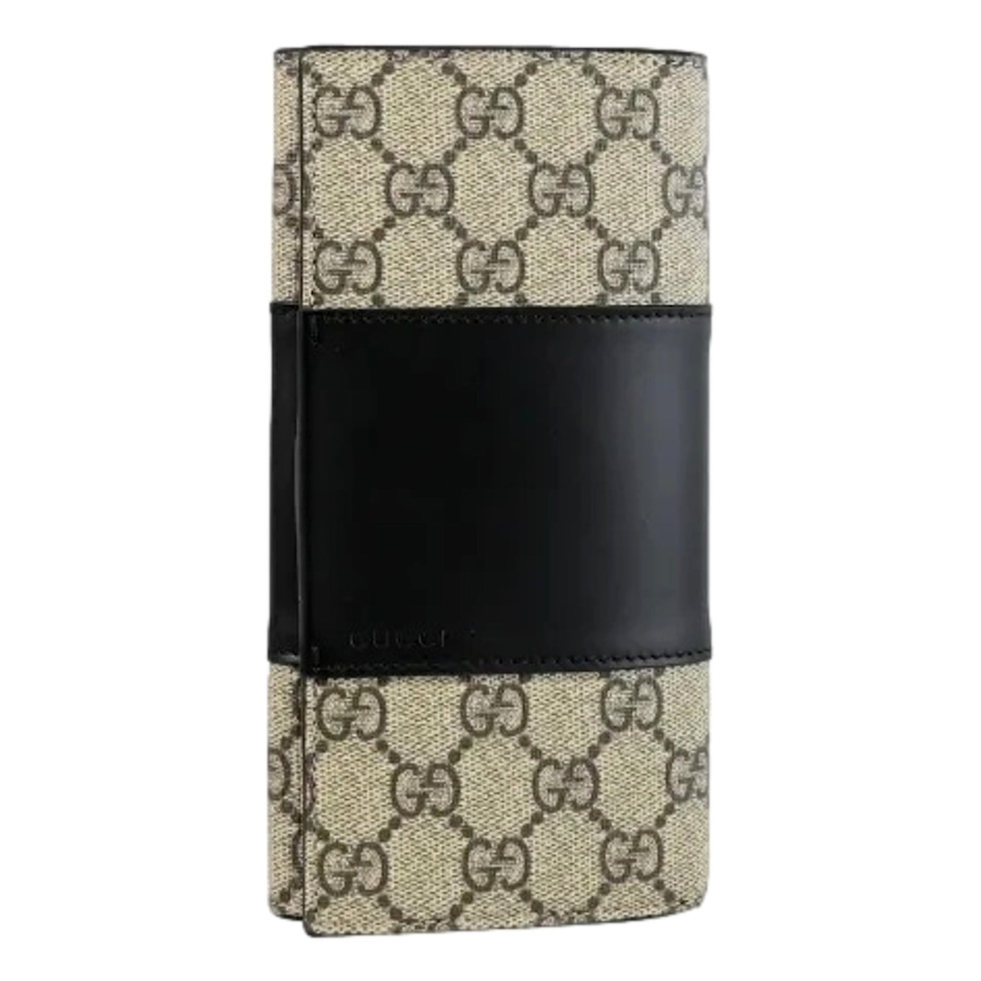 Image 937898.jpg, Product 937-898 / Price $1,145.00, Gucci GG Supreme Canvas Leather Long Wallet from Gucci on TSC.ca's Fashion department