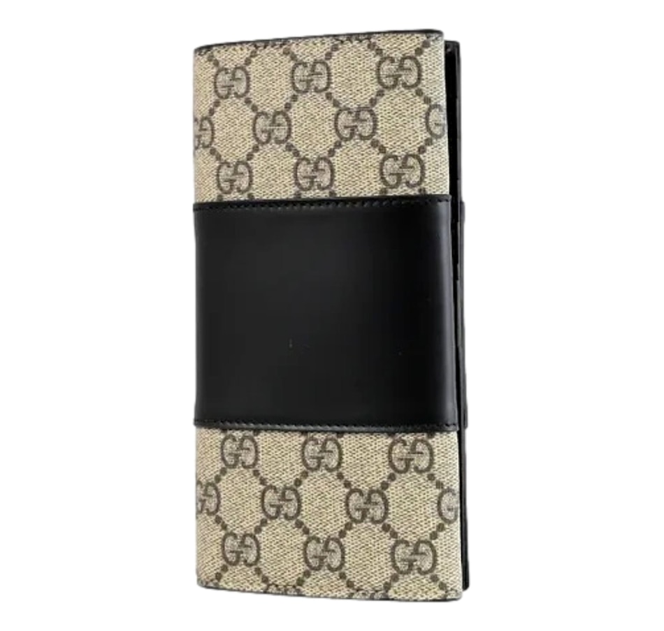 Image 937898_ALTMORE1.jpg, Product 937-898 / Price $1,145.00, Gucci GG Supreme Canvas Leather Long Wallet from Gucci on TSC.ca's Fashion department