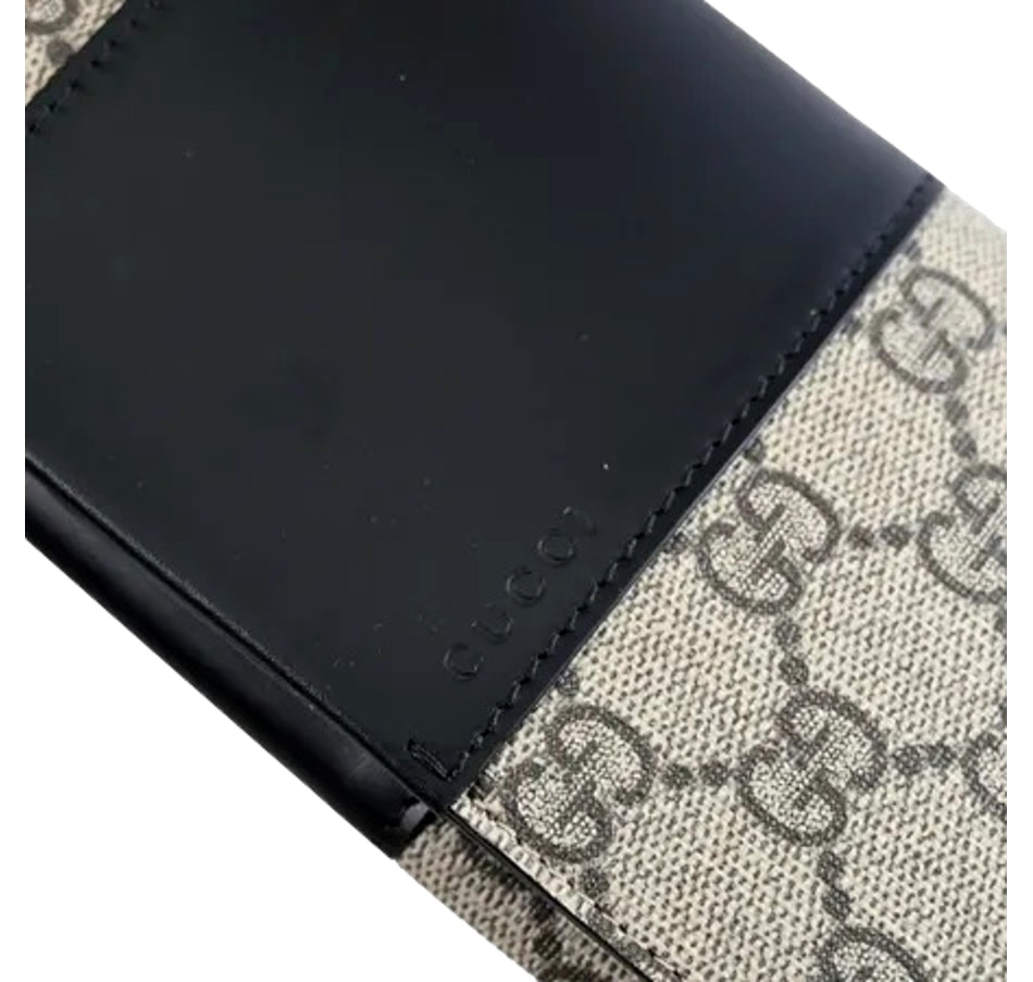 Image 937898_ALTMORE2.jpg, Product 937-898 / Price $1,145.00, Gucci GG Supreme Canvas Leather Long Wallet from Gucci on TSC.ca's Fashion department