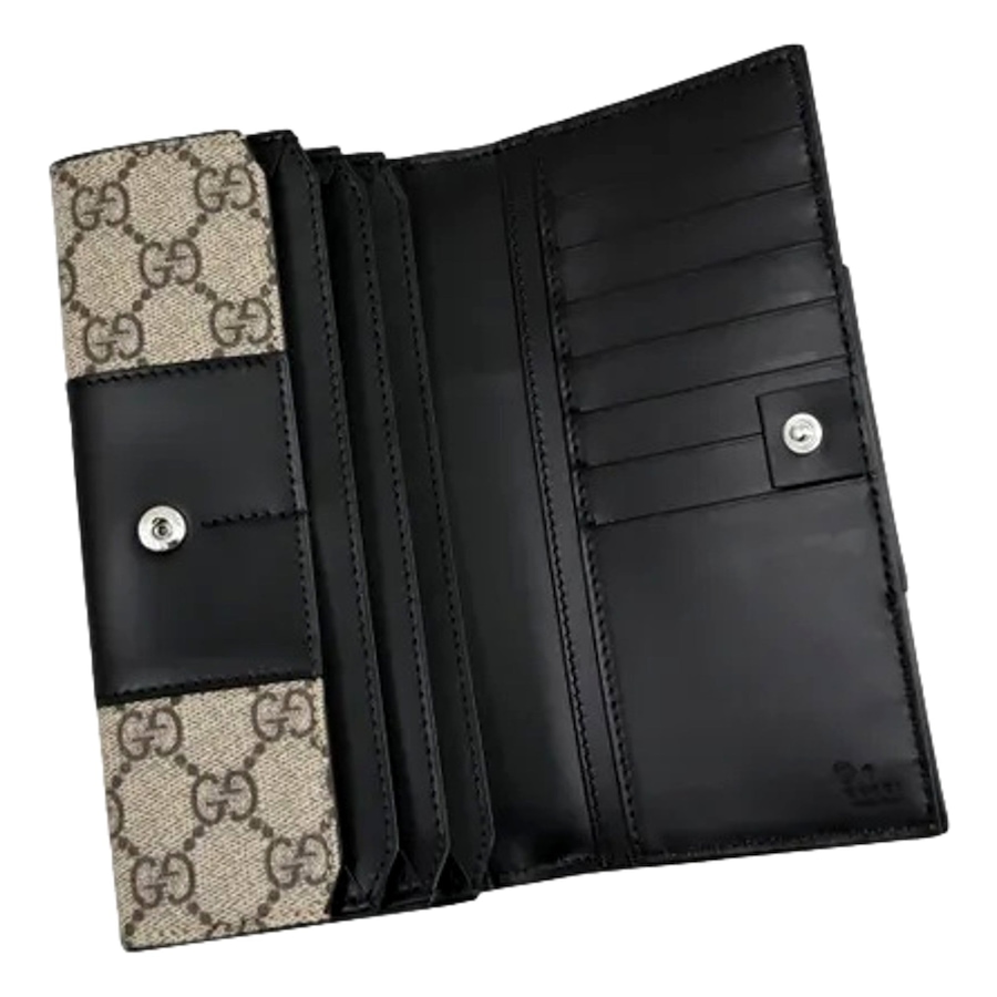 Image 937898_ALTMORE3.jpg, Product 937-898 / Price $1,145.00, Gucci GG Supreme Canvas Leather Long Wallet from Gucci on TSC.ca's Fashion department