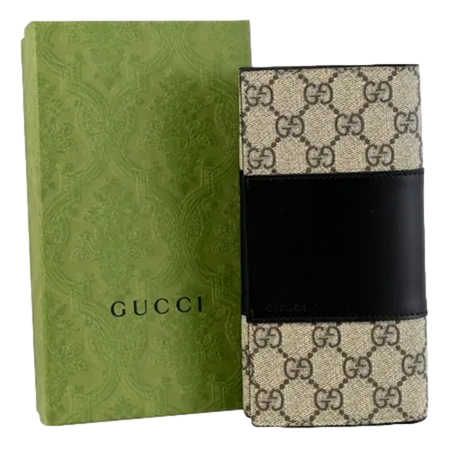 Image 937898_ALTMORE4.jpg, Product 937-898 / Price $1,145.00, Gucci GG Supreme Canvas Leather Long Wallet from Gucci on TSC.ca's Fashion department