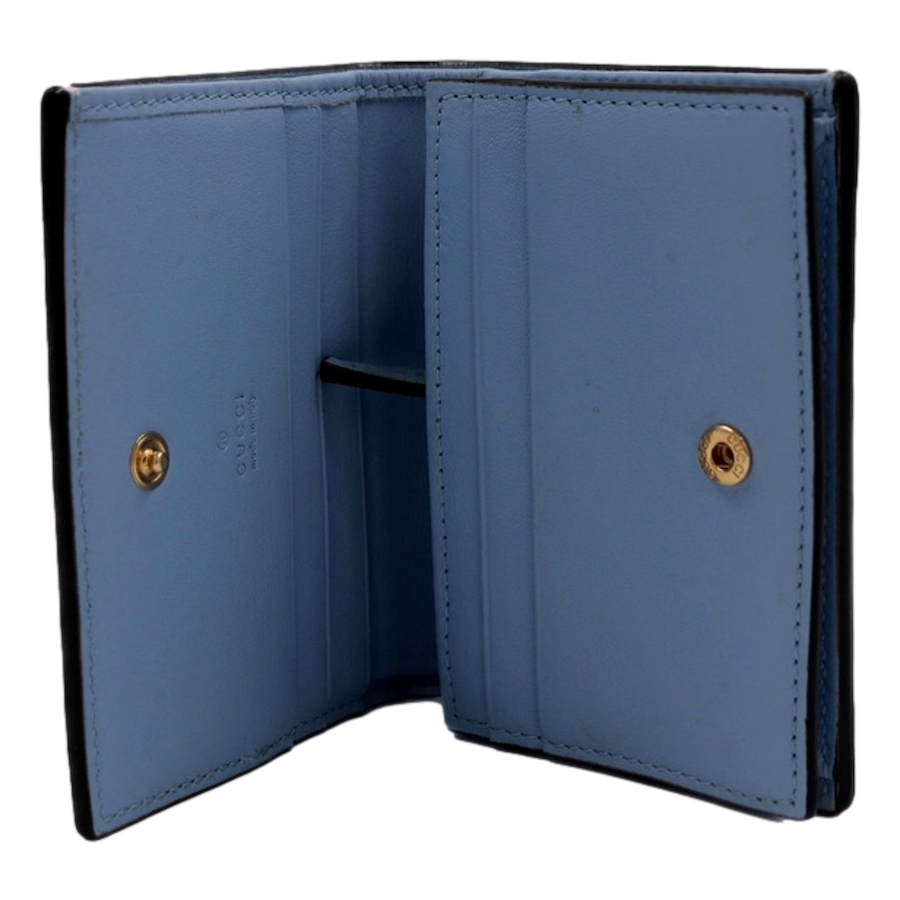 Image 937909_ALTMORE2.jpg, Product 937-909 / Price $938.00, Gucci GG Marmont Canvas Leather Card Case Wallet Pink Blue from Gucci on TSC.ca's Fashion department